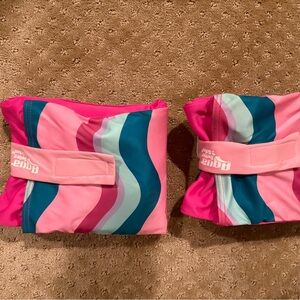 Kids Pink & Teal Swim Float Arm Bands